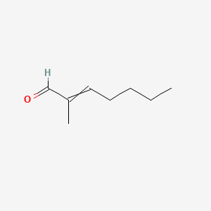 molecular formula C8H14O B13949407 2-Methylhept-2-enal CAS No. 30567-26-1