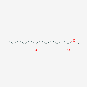 molecular formula C13H24O3 B13949739 Methyl 7-oxododecanoate CAS No. 54527-02-5