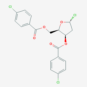 3,5-Bis-o-(4-chlorobenzoyl)-2-deoxypentofuranosyl chloride