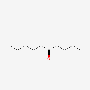 molecular formula C11H22O B13949915 5-Decanone, 2-methyl- CAS No. 54410-89-8