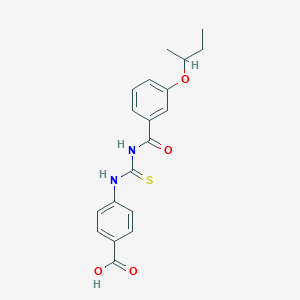 molecular formula C19H20N2O4S B13950230 Agn-PC-094pll CAS No. 535958-14-6