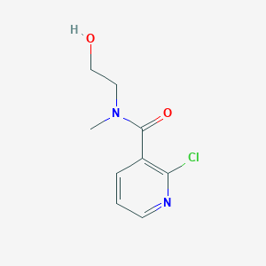 2-Chloro-N-(2-hydroxyethyl)-N-methylnicotinamide