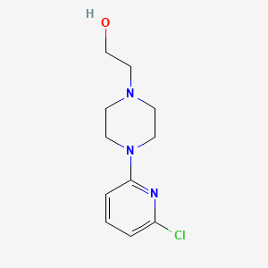 2-[4-(6-Chloro-2-pyridinyl)-1-piperazinyl]-1-ethanol