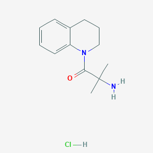 2-Amino-1-[3,4-dihydro-1(2H)-quinolinyl]-2-methyl-1-propanone hydrochloride