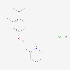 2-[2-(4-Isopropyl-3-methylphenoxy)ethyl]-piperidine hydrochloride