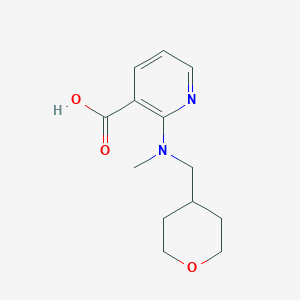 2-[Methyl(tetrahydro-2H-pyran-4-ylmethyl)amino]-nicotinic acid