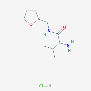 2-Amino-3-methyl-N-(tetrahydro-2-furanylmethyl)-butanamide hydrochloride
