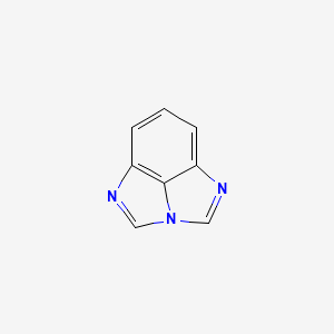molecular formula C8H5N3 B13950458 Imidazo[1,5,4-cd]benzimidazole CAS No. 209-80-3