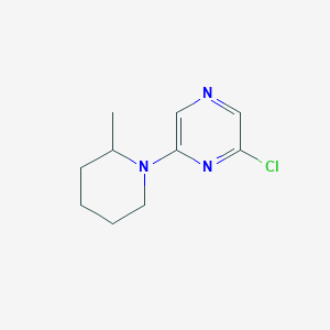 2-Chloro-6-(2-methylpiperidin-1-yl)pyrazine