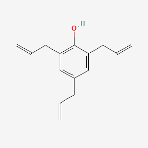 molecular formula C15H18O B13950476 2,4,6-Tri(prop-2-en-1-yl)phenol CAS No. 20490-22-6