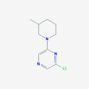 2-chloro-6-(3-methylpiperidin-1-yl)pyrazine