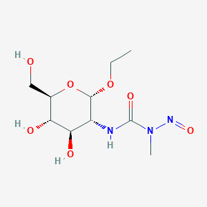 molecular formula C10H19N3O7 B13950484 alpha-Ethylstreptozotocin CAS No. 53347-34-5