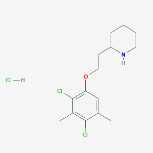 2-[2-(2,4-Dichloro-3,5-dimethylphenoxy)ethyl]-piperidine hydrochloride