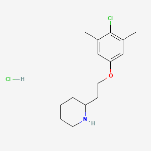 2-[2-(4-Chloro-3,5-dimethylphenoxy)ethyl]-piperidine hydrochloride