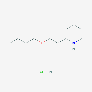 2-[2-(Isopentyloxy)ethyl]piperidine hydrochloride