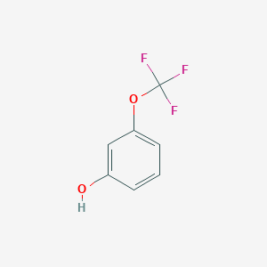 molecular formula C7H5F3O2 B139506 3-(Trifluoromethoxy)phenol CAS No. 827-99-6