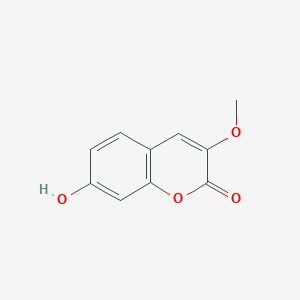 molecular formula C10H8O4 B13950740 7-Hydroxy-3-methoxycoumarin 