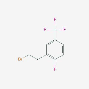 2-(2-Bromoethyl)-1-fluoro-4-(trifluoromethyl)benzene