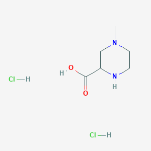 4-Methylpiperazine-2-carboxylic acid dihydrochloride