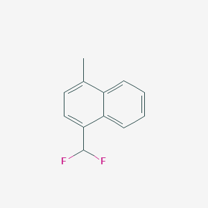 1-(Difluoromethyl)-4-methylnaphthalene