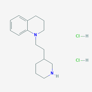 1-[2-(3-Piperidinyl)ethyl]-1,2,3,4-tetrahydroquinoline dihydrochloride