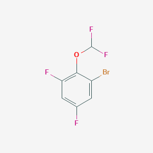 1-Bromo-2-(difluoromethoxy)-3,5-difluorobenzene