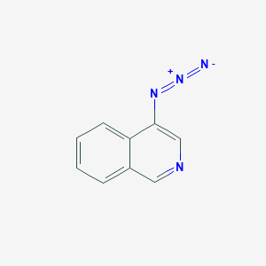 molecular formula C9H6N4 B13950886 4-Azidoisoquinoline CAS No. 20377-03-1