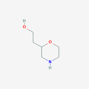 molecular formula C6H13NO2 B139509 2-(吗啉-2-基)乙醇 CAS No. 132995-76-7