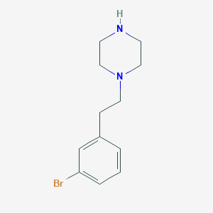 1-[2-(3-Bromo-phenyl)-ethyl]-piperazine
