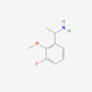 1-(3-Fluoro-2-methoxy-phenyl)-ethylamine