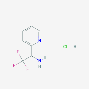 2,2,2-Trifluoro-1-(pyridin-2-yl)ethanamine hydrochloride