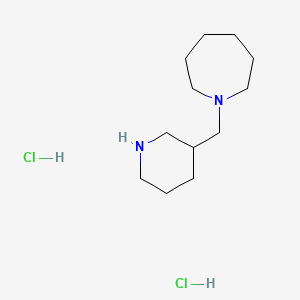 1-(3-Piperidinylmethyl)azepane dihydrochloride
