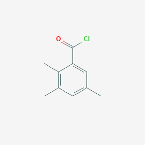 molecular formula C10H11ClO B13951142 2,3,5-Trimethylbenzoyl chloride CAS No. 90918-99-3
