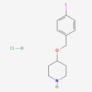 4-((4-Iodobenzyl)oxy)piperidine hydrochloride