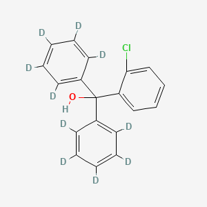 molecular formula C19H15ClO B13951211 (2-Chlorophenyl)diphenyl-d5-methanol 