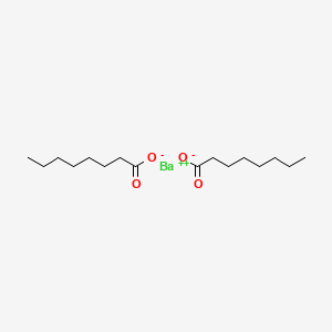 molecular formula C16H30BaO4 B13951272 Barium octanoate CAS No. 4696-54-2