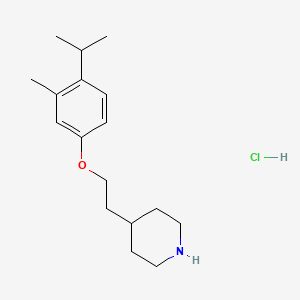 4-[2-(4-Isopropyl-3-methylphenoxy)ethyl]-piperidine hydrochloride