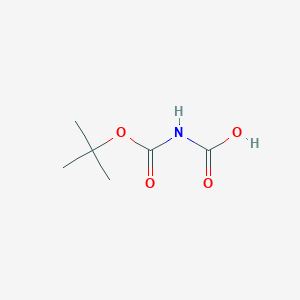 molecular formula C6H11NO4 B13951314 tert-Butyl hydrogen 2-imidodicarbonate CAS No. 57880-24-7
