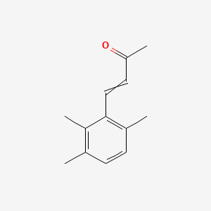 molecular formula C13H16O B13951453 4-(2,3,6-Trimethylphenyl)but-3-en-2-one CAS No. 56681-06-2