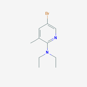 5-Bromo-N,N-diethyl-3-methyl-2-pyridinamine