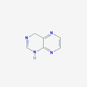 molecular formula C6H6N4 B13951493 1,4-Dihydropteridine CAS No. 25911-72-2