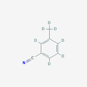molecular formula C8H7N B13951551 M-Tolunitrile-D7 
