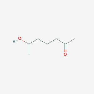 molecular formula C7H14O2 B13951556 6-Hydroxyheptan-2-one CAS No. 72693-12-0