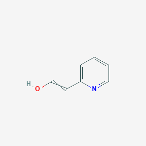 molecular formula C7H7NO B13951686 (2Z)-(Pyridin-2(1H)-ylidene)acetaldehyde CAS No. 93912-45-9