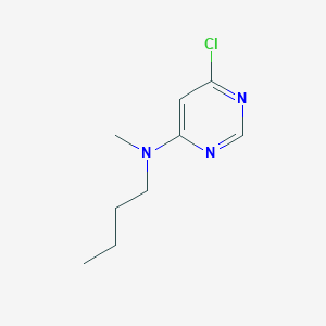molecular formula C9H14ClN3 B1395173 N-butyl-6-chloro-N-methylpyrimidin-4-amine CAS No. 1219967-79-9