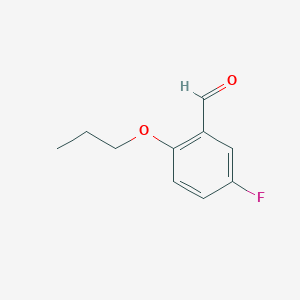5-Fluoro-2-propoxybenzaldehyde