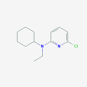 molecular formula C13H19ClN2 B1395187 6-chloro-N-cyclohexyl-N-ethylpyridin-2-amine CAS No. 1220017-75-3