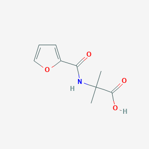 molecular formula C9H11NO4 B1395203 N-(2-Furoyl)-2-methylalanine CAS No. 1219979-72-2