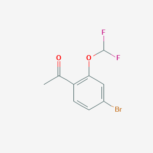 1-(4-Bromo-2-(difluoromethoxy)phenyl)ethanone