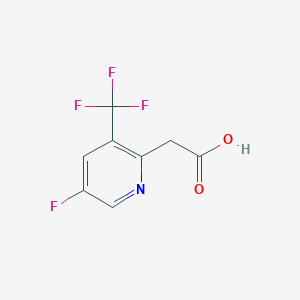 5-Fluoro-3-(trifluoromethyl)pyridine-2-acetic acid